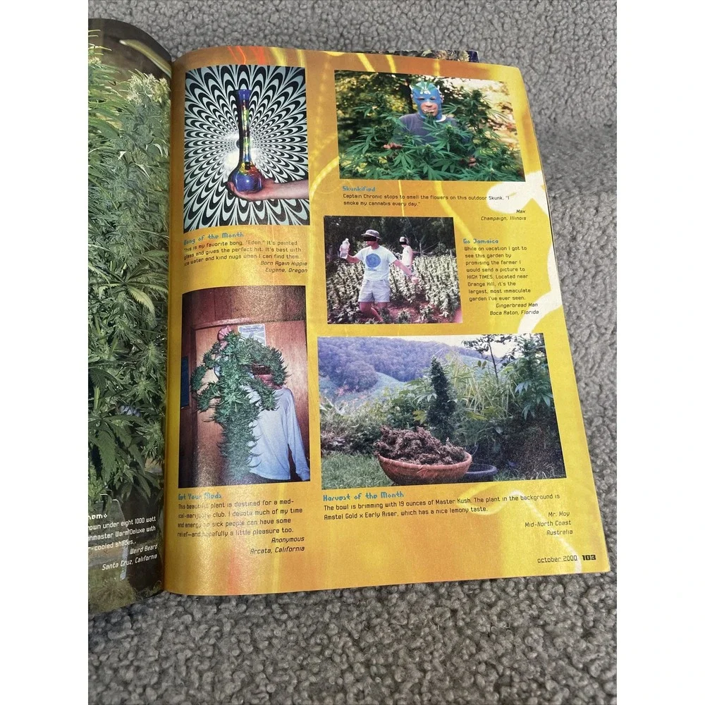 HIGH TIMES Magazine OCTOBER‎ 2000 #302 HALLOWEEN SPECIAL ISSUE